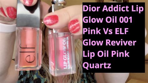 Lip Oil Showdown: elf Glow Reviver vs. Dior Lip Glow